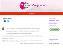 Tablet Screenshot of corsica-voyance.com